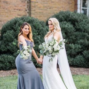 AZAZIE   ‘Summer’ Dress in Steel Gray